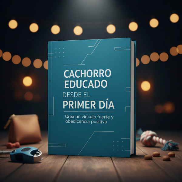 CACHORRO EDUCADO DESDE EL PRIMER DIA